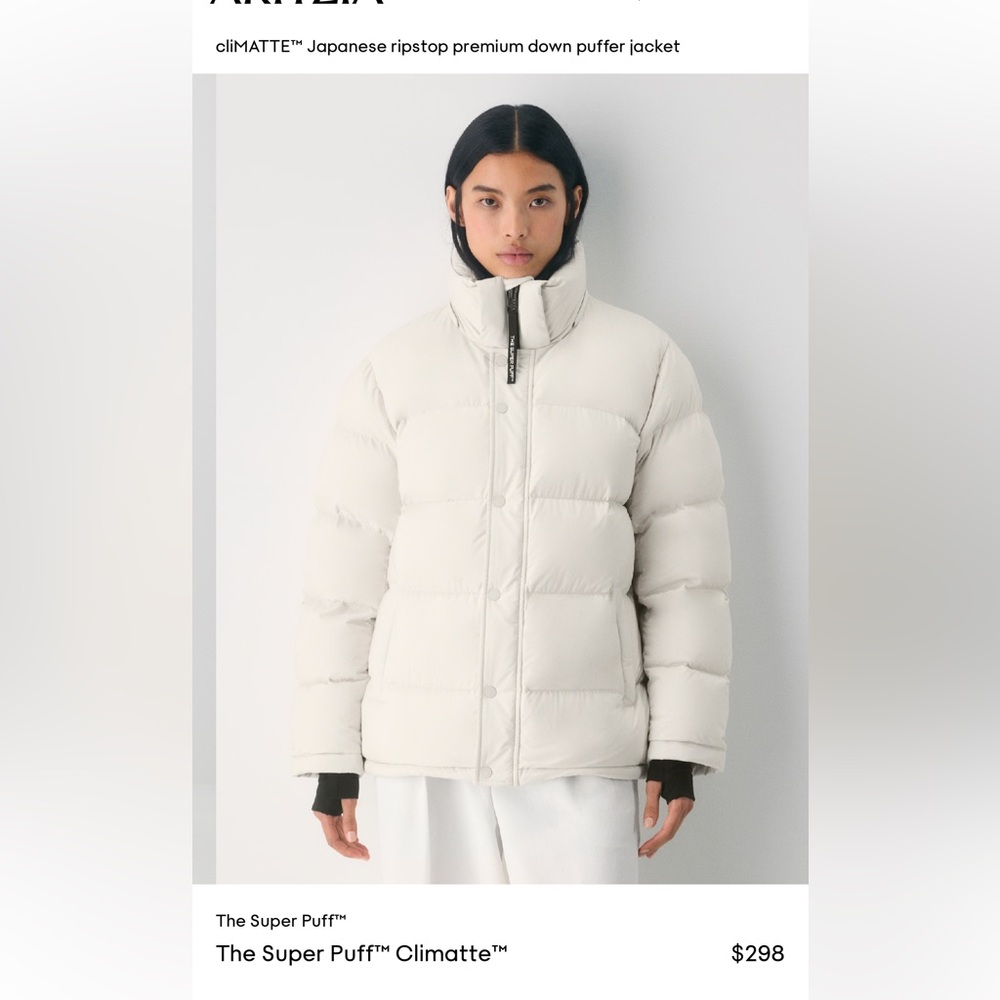 NWOT Aritzia Climatte Super Puff Jacket
